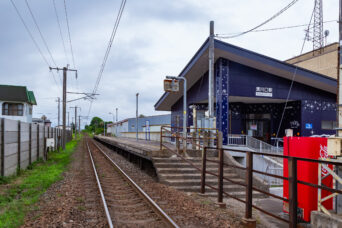 道南いさりび鉄道・道南いさりび鉄道線・清川口駅(北海道:2026年7月)