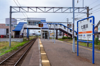 道南いさりび鉄道・道南いさりび鉄道線・七重浜駅(北海道:2026年7月)