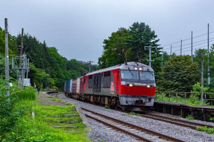 JR函館本線・仁山信号場（北海道：2026年7月）