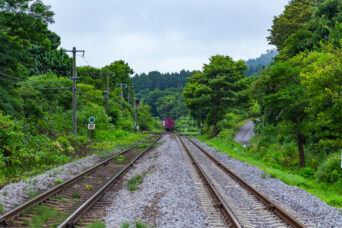 JR函館本線・仁山信号場(北海道:2026年7月)
