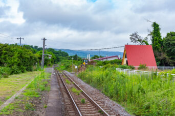 JR函館本線・東森駅（北海道：2026年7月）