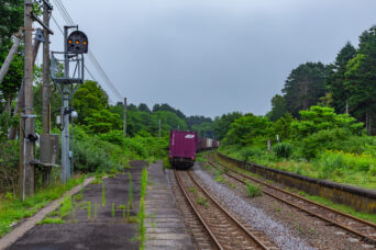 JR函館本線・渡島砂原駅（北海道：2026年7月）