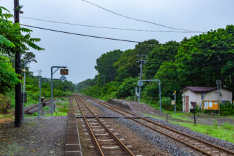 JR函館本線・渡島沼尻駅（北海道：2026年7月）