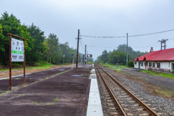 JR函館本線・鹿部駅（北海道：2026年7月）