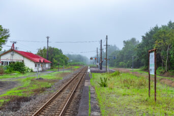 JR函館本線・鹿部駅（北海道：2026年7月）