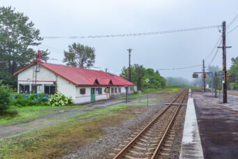 JR函館本線・鹿部駅（北海道：2026年7月）