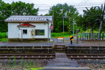JR函館本線・赤井川駅（北海道：2026年7月）