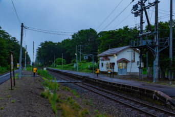 JR函館本線・赤井川駅（北海道：2026年7月）