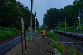 JR函館本線・赤井川駅（北海道：2026年7月）