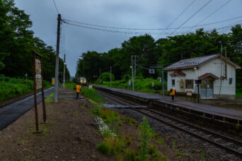 JR函館本線・赤井川駅・特急「北斗」（北海道：2026年7月）