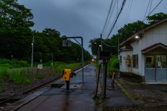 JR函館本線・赤井川駅（北海道：2026年7月）