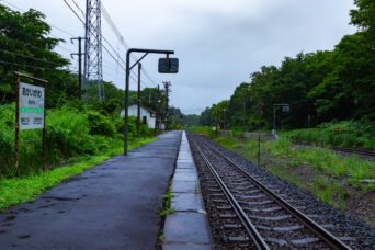 JR函館本線・赤井川駅（北海道：2026年7月）