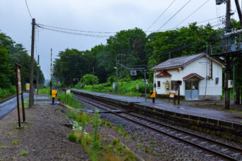 JR函館本線・赤井川駅（北海道：2026年7月）
