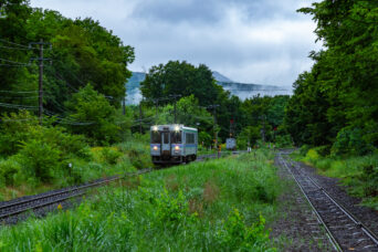 JR函館本線・赤井川駅（北海道：2026年7月）