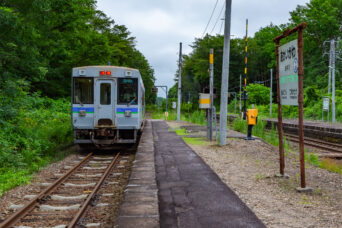 JR函館本線・赤井川駅（北海道：2026年7月）