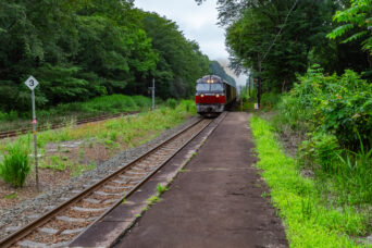 JR函館本線・赤井川駅（北海道：2026年7月）
