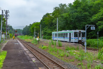 JR函館本線・赤井川駅（北海道：2026年7月）
