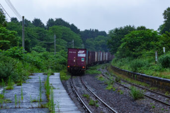 JR函館本線・渡島砂原駅（北海道：2026年7月）