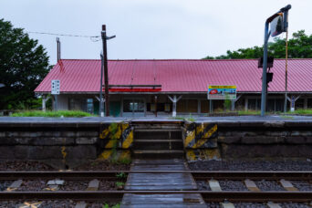 JR函館本線・渡島砂原駅（北海道：2026年7月）