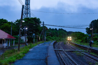 JR函館本線・渡島砂原駅（北海道：2026年7月）