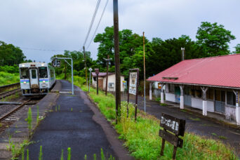 JR函館本線・渡島砂原駅（北海道：2026年7月）