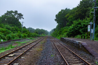 JR函館本線・渡島沼尻駅（北海道：2026年7月）