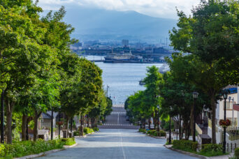 道南・函館・元町・八幡坂（北海道：2026年8月）