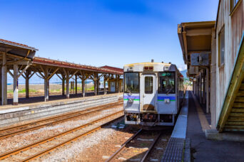 JR函館本線・森駅（北海道：2026年8月）