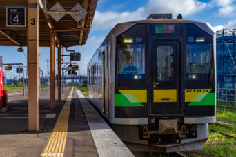 JR函館本線・長万部駅（北海道：2026年8月）