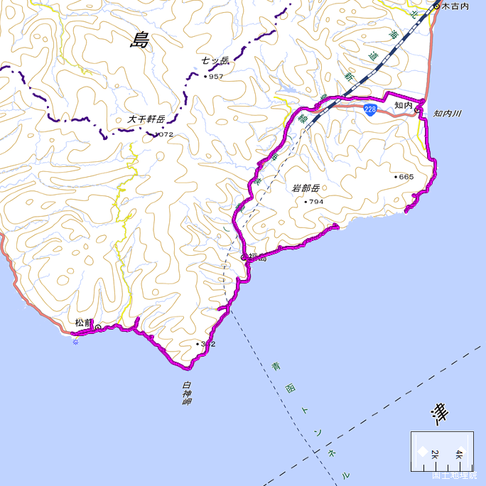 ルート図：ちゃり鉄32号2日目